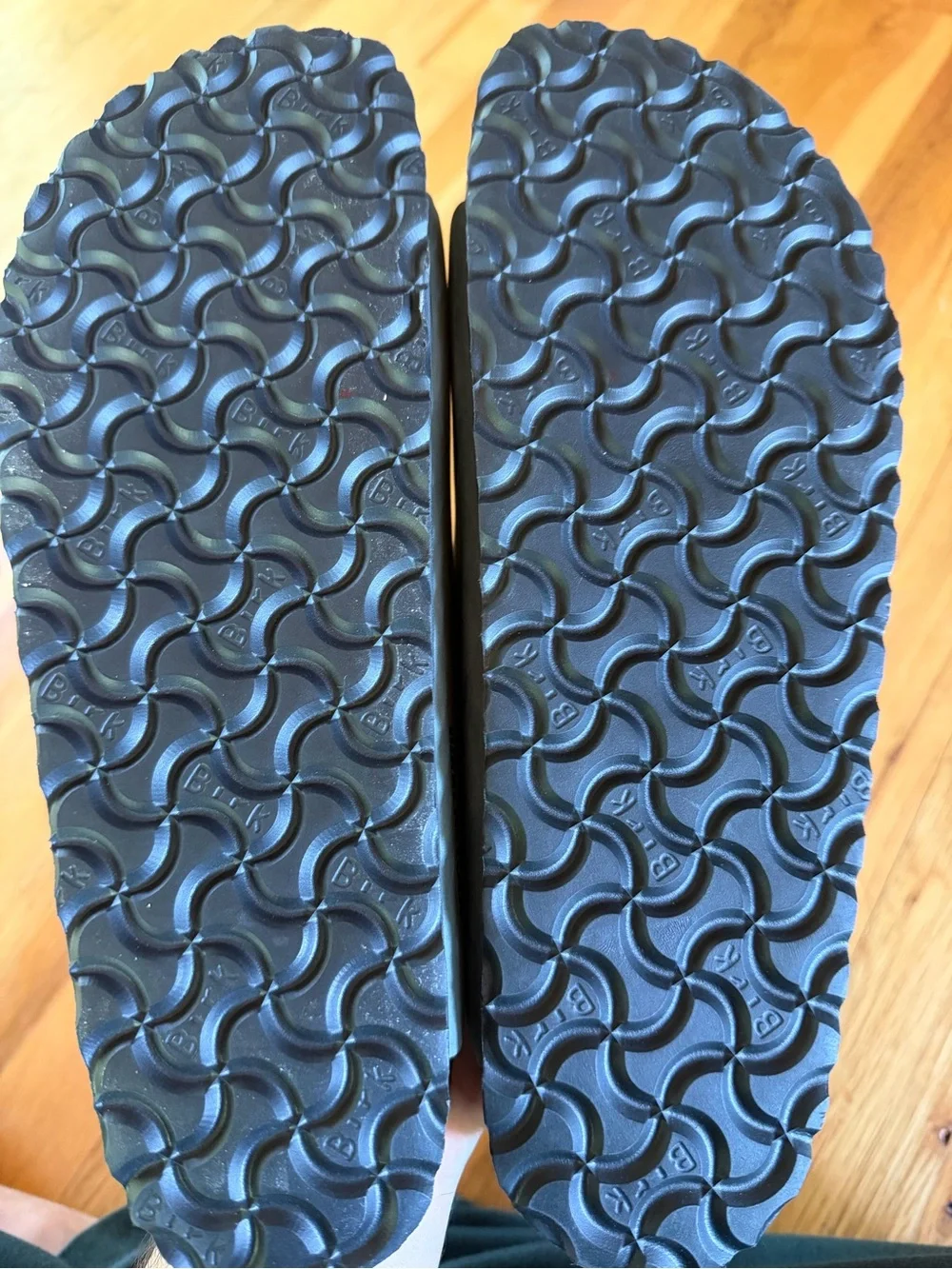 Birkenstock Arizona Big Buckle Nubuck Leather Sandals NWOT